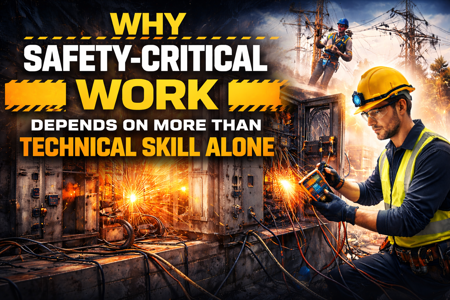 Why Safety-Critical Work Depends on More Than Technical Skill Alone